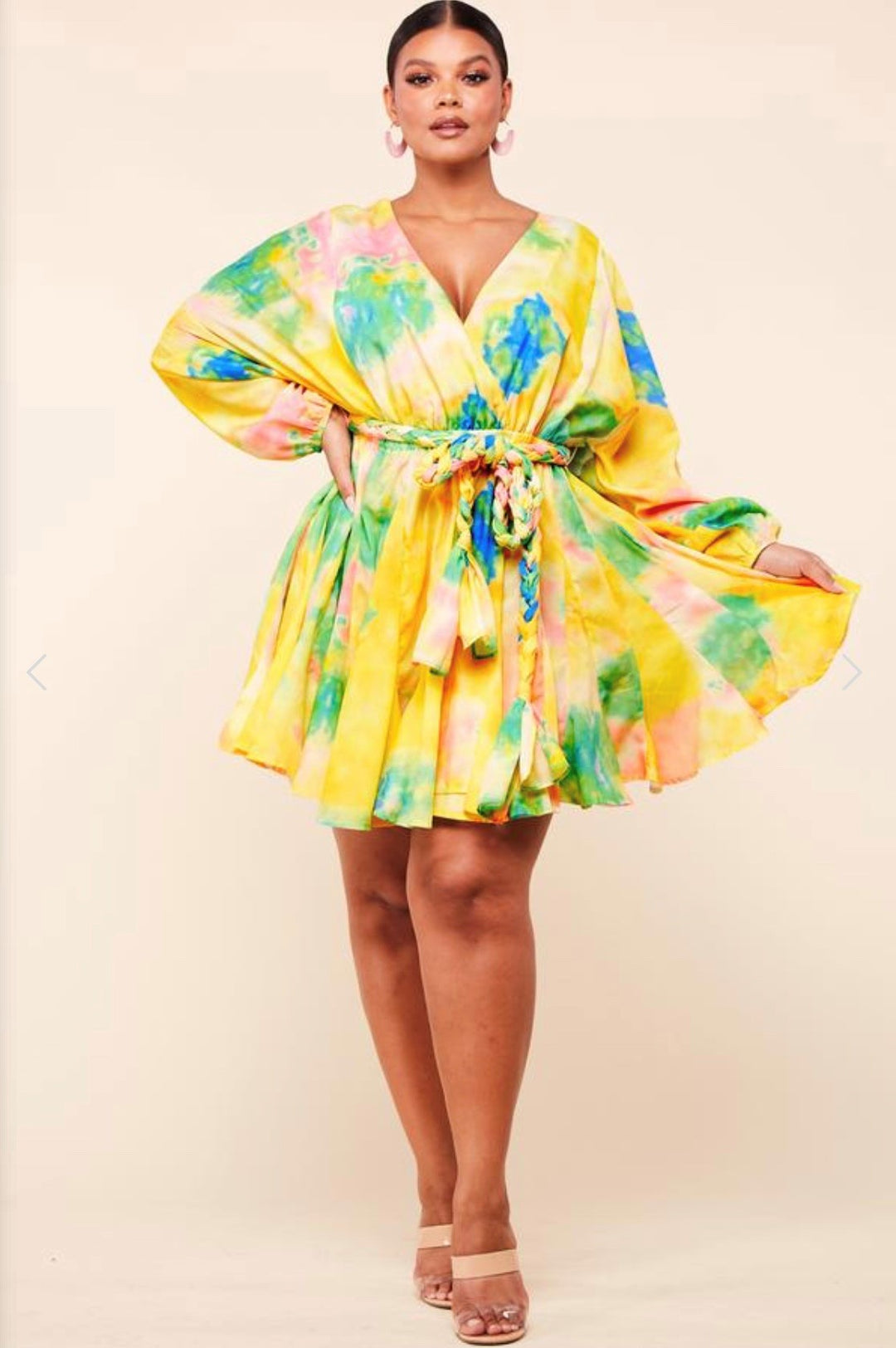 After Glow | Mini Skater Dress