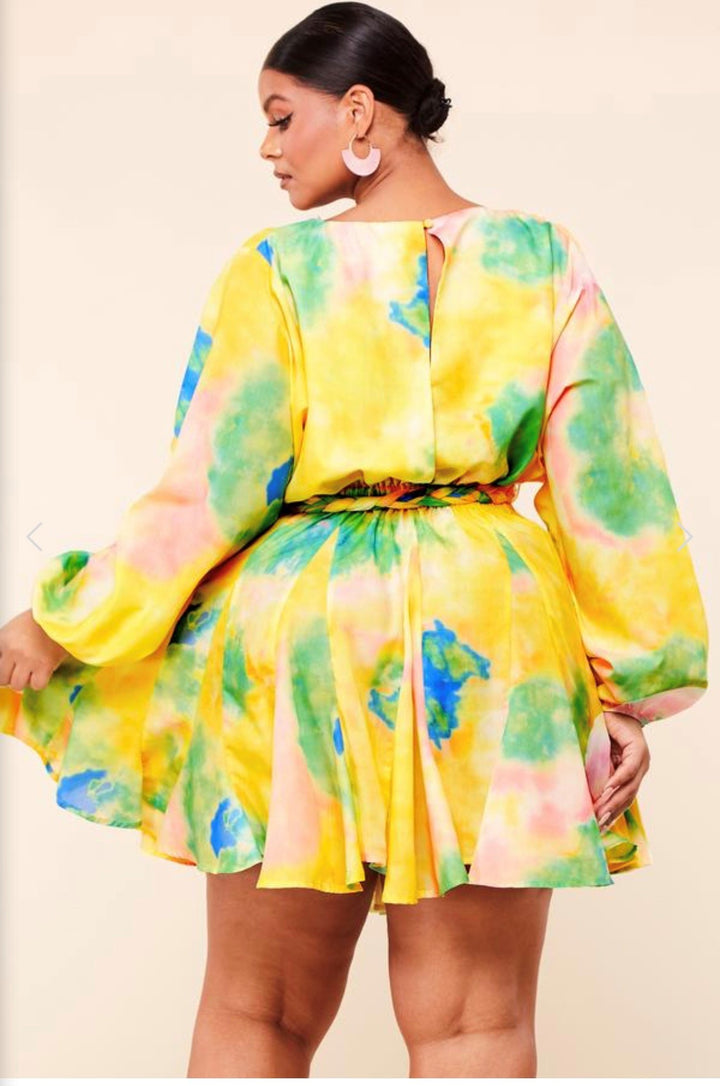 After Glow | Mini Skater Dress