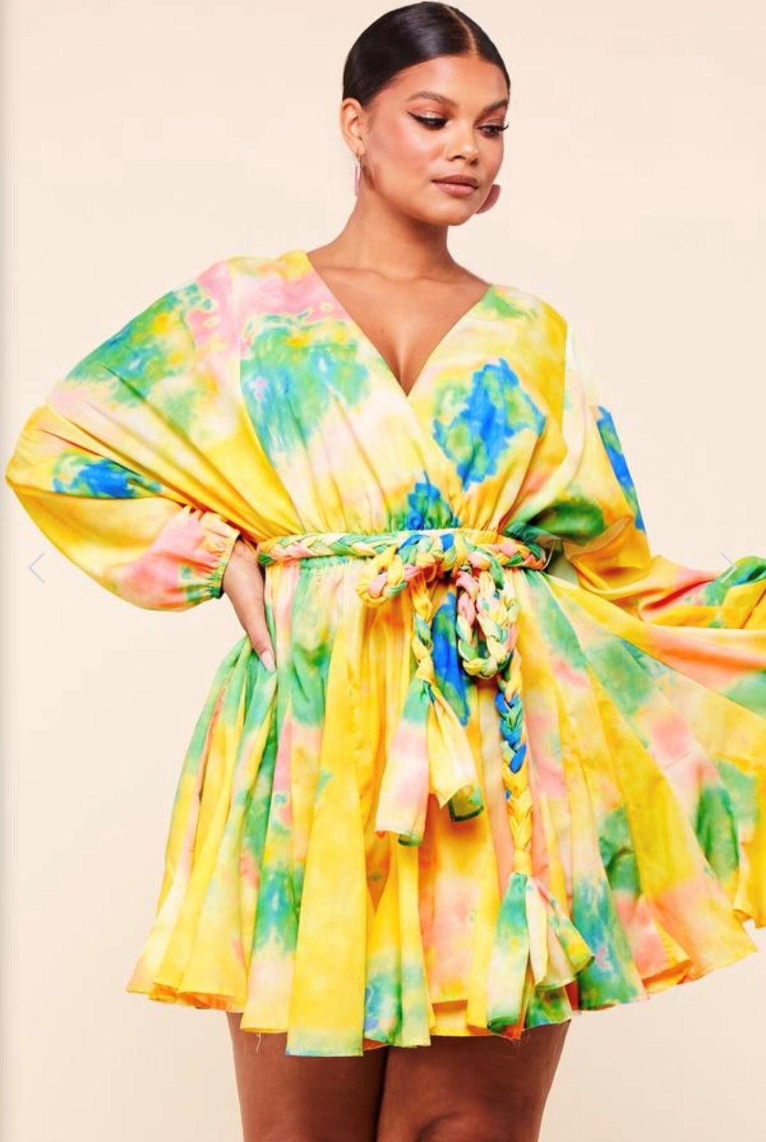 After Glow | Mini Skater Dress