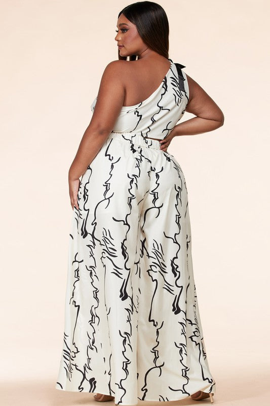 It's a Vibe | Art Print Pant Set